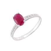DIAMANT LETERNEL Prstan srebrna