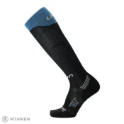 Ženske nogavice UYN RUN COMPRESSION ONE, črna/turkizna (35/36)