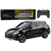 slomart RC avto RASTAR Porsche Cayenne Turbo 1:24, črn