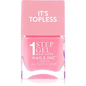 Nails Inc. It’s Topless gel lak za nohte za dolgoobstojen učinek odtenek Allegra 14 ml
