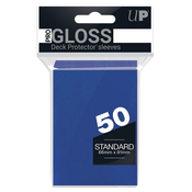 Štitnici za karte Ultra Pro - PRO-Gloss Standard Size, Blue (50 kom.)