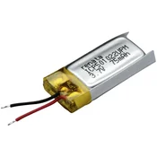 Renata LiPo-akumulator Renata ICP501022UPM, 3,7 V, 80 mAh, ICP061024, 24 x 10 x 5,5 mm