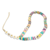 Guess Pasek za telefon Guess Biseri in biseri Heishi - Obesek za telefon 25 cm (Multicolor)