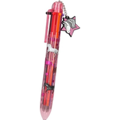 Olovka Miss Melody u šest boja, Pink, privjesak u obliku zvijezde