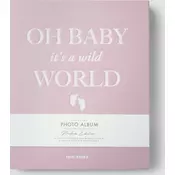 Foto album BABY ITS A WILD WORLD Printworks ružicasta