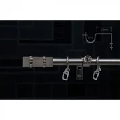 Teleskopska garnišna Sense Home Kocka - Bela - 120 cm - 210 cm