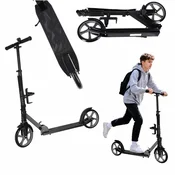 Trike Fix KX2807 sklopivi gradski romobil s kotacima 200 mm – crno-sivi