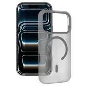 Ovitek Tel Protect Mist Mat MagSafe za Samsung Galaxy A17/A18 5G – siva