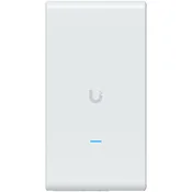 Ubiquiti U6-Mesh-Pro-EU Indoor outdoor WiFi 6 AP with 4 spatial streams, an integrated super antenna, and a gigabit passthrough port ( U6-M