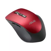 Miš Asus - WT425, optički, bežični, crveni
