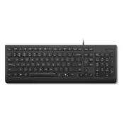 enovo Essential Žicana tastatura 103P, USB-A, 2,5-zone, Kabl 1,8 m, Crna