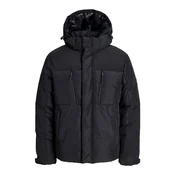 JACK & JONES Zimska jakna JCOCLUB AERO črna
