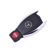 CAR ACESSORIES 888 Kucište auto kljuca sa 3+1 tastera za Mercedes ACWKS049 hrom