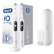 Oral-B Električna zobna ščetka Oral-B iO Series 7N bela alabaster 2 ročaja, (5000530640)