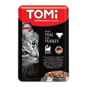 TOMI Vlažna hrana za macka, Teletina, Curetina, 100g