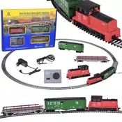Električni vlak klasična parna lokomotiva s h0 upravljačkom jedinicom 1:87