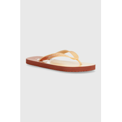 Japonke Calvin Klein Jeans BEACH SANDAL GRADIENT ženske, oranžna barva, YW0YW01401