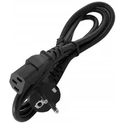 movano 3-žilni računalniški kabel (trapezoidni) za PC in UPS itd. 1,2 m