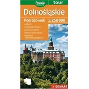 Spodnješlezijsko vojvodstvo. Laminiran cestni in turistični zemljevid. Izdaja 2023/2024.