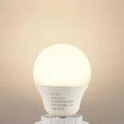 Lindby LED sijalka E14 G45 4,5W 3.000K opal komplet 2 - Plastika