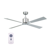 Lucci Air 210520 - Plafonski ventilator AIRFUSION CLIMATE drvo/mat hrom + daljinski upravljac