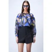 Trend Alacati Stili Ženska bluza Alc-X15044, Tamnoplava