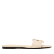 Natikači Calvin Klein Square Flat Sandal Emblem HW0HW03128 Rumena