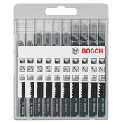 BOSCH Set listova ubodne testere 10/1, Basic za drvo, T 119 BO (2x), T 119 B (4x), T 111 C (4x)