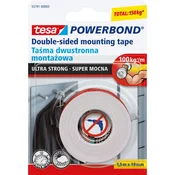 Tama Tesa Powerbond montažna tra trajna notranja/zunanj. 5 m x 19 mm