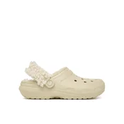 Crocs Classic Fleece Lined Clog Bež