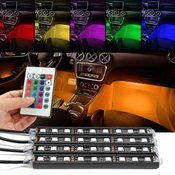 BP Rgb led osvetlitev avtomobila, 4x rgb led, (20801242)