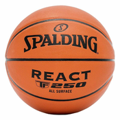Spalding TF-250 REACT, košarkaška lopta, narančasta 76-802Z