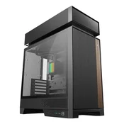 DEEPCOOL Računalniško ohišje CL6600, AIO 360mm, ATX, Midi-Tower, ARGB, kaljeno steklo, črno