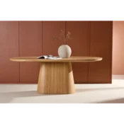 Venture Design Jedilna miza 200x90 cm naravna