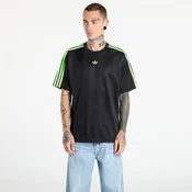 Majice adidas Adicolor Jacquard Jersey Black/Signal Green L