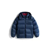 TOMMY HILFIGER Zimska jakna temno modra