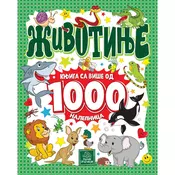 Životinje - knjiga sa više od 1000 nalepnica