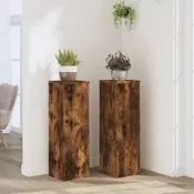Stalci za biljke 2 kom 25x25x80 cm konstruirano drvo