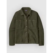 Patagonia Reclaimed Sweater Shirt Jacket basin green