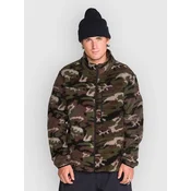 Volcom Nelson Full Zip Sherpa Jacket camoflauge