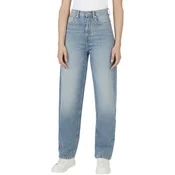Pepe Jeans za ženske. PL204739MS6 Modre kavbojke Addison Barrel Jeans (29/28), Modra, Priložnostno, Džins, Trajnostni