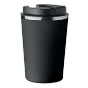 shumee Termo vrček Premium, črn, eleganten, za kavo ali čaj, 350 ml KT_037