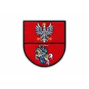 shumee Našitek grba Podlaske regije - Samolepilna podlaga - Vezen našitek/značka/emblem