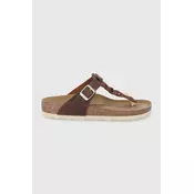 Usnjene japonke Birkenstock Gizeh