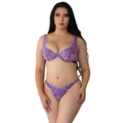 Grudnjak i gacice R81159 - Ljubicasta, 3XL/4XL
