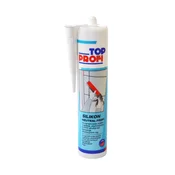 SILIKONSKA TESNILNA MASA TOP PROFI 300ml BELA | Topdom