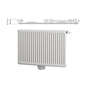 KORADO radiator VKM K6 TIP 10. 600 mm. širina: 600 mm