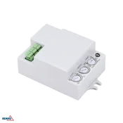 Bemko mikrovalovni senzorski detektor gibanja 360° 5–15 m bel IP20 BM-B52-SES73WH