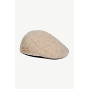 RUSLAN BAGINSKIY baretka s šiltom ženska z volno Wool-blend Ivy Cap