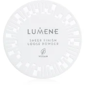 Lumene Nordic Chic Sheer Finish transparentni puder z mat učinkom 8 g